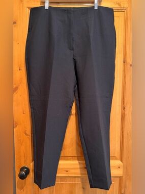 Abercrombie & Fitch Slim Straight Tailored Trousers - Black 18/34R